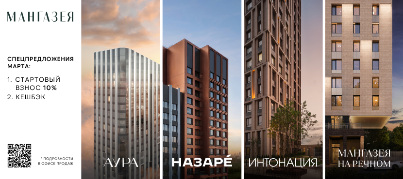 Квартиры на специальных условиях: скидки и акции от «Мангазеи»