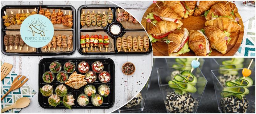 Порто Дилос Кейтеринг - сервис доставки фуршетных блюд