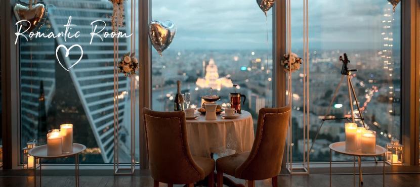 Организация свиданий в Москва-Сити от Romantic Room