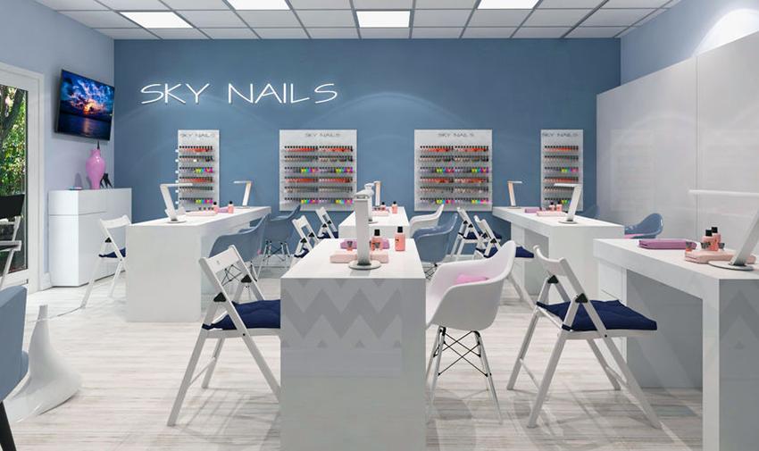 Сеть студий маникюра Skynails
