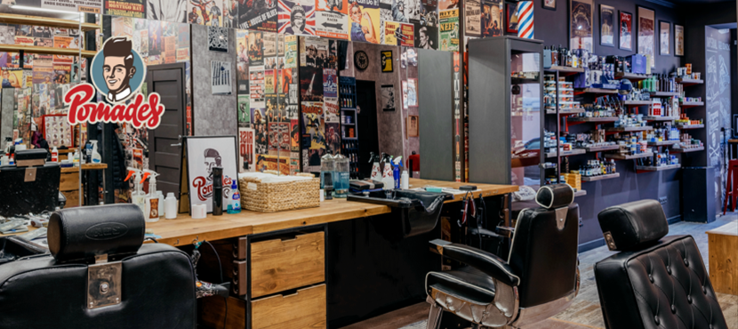 Барбершопы и интернет-магазин Pomades